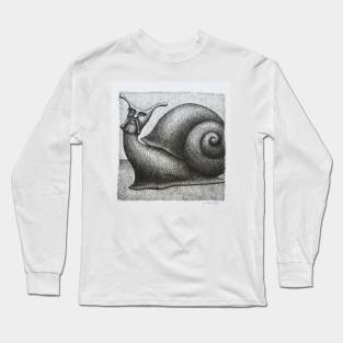 Snail Male Long Sleeve T-Shirt